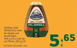 HiperDino Granja San Francisco miel de abejas oferta