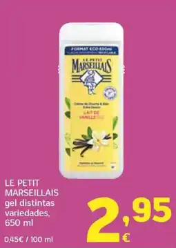 HiperDino le petit marseillais gel distintas variedades oferta