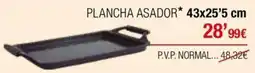 HiperDino Plancha asador oferta