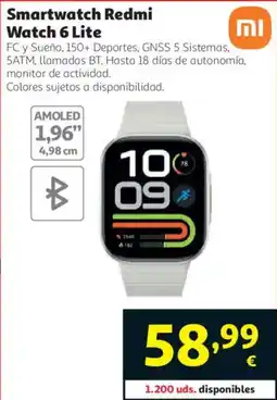 Alcampo Redmi smartwatch Watch 6 Lite oferta