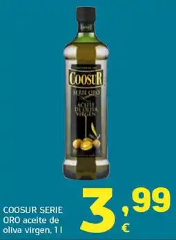 HiperDino Coosur serie oro aceite de oliva virgen oferta