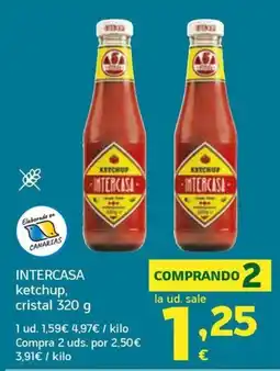 HiperDino Intercasa ketchup oferta