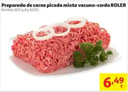Alcampo roler preparado de carne picada mixta vacuno-cerdo oferta