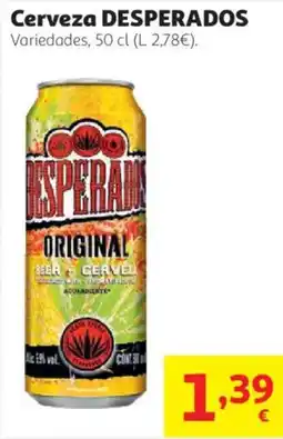Alcampo Desperados original oferta