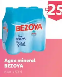Alcampo Agua mineral BEZOYA oferta