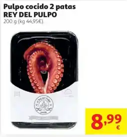 Alcampo Rey del Pulpo pulpo cocido 2 patas oferta
