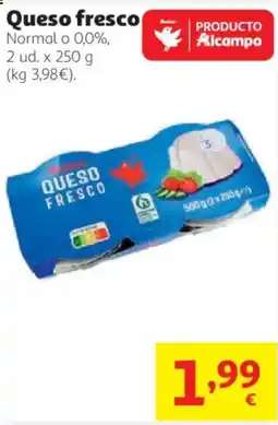 Alcampo Alcampo queso fresco oferta