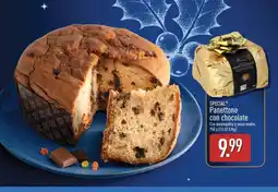 ALDI Special panettone con chocolate oferta