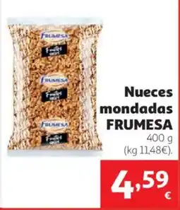Alcampo Nueces mondadas FRUMESA oferta