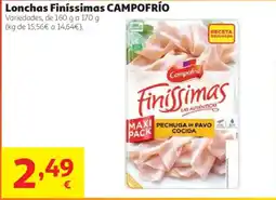 Alcampo Campofrío lonchas finíssimas oferta