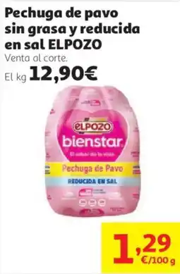 Alcampo Elpozo pechuga de pavo oferta