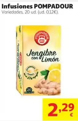 Alcampo Pompadour jengibre con limón oferta