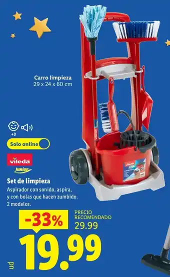Vileda junior set de limpieza