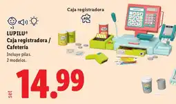 Lidl Lupilu caja registradora cafetería oferta