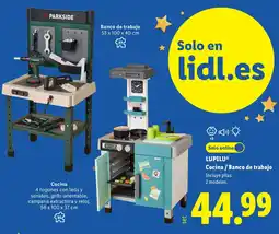 Lidl Lupilu cocina / banco de trabajo oferta