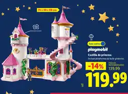 Lidl playmobil castillo de princesa oferta