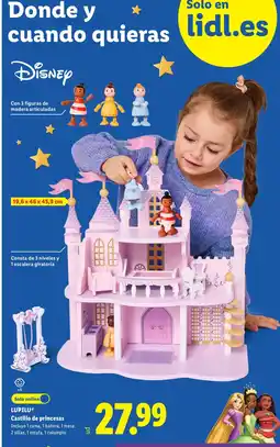 Lidl Lupilu castillo de princesas oferta