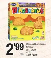 SPAR Fragadis Artiach - galetes dinosaurus familiar oferta