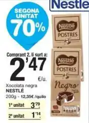 Nestlé - xocolata negra