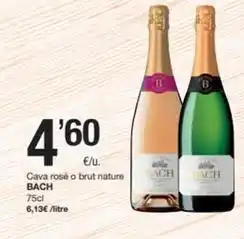 SPAR Fragadis Bach - cava rosé o brut nature oferta