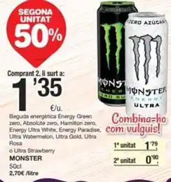 SPAR Fragadis Energy - beguda energètica oferta