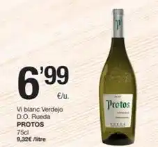 SPAR Fragadis Protos - vi blanc verdejo d.o. rueda oferta