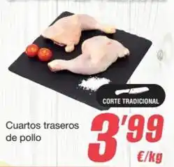 SPAR Fragadis Cuartos traseros de pollo oferta