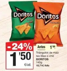 SPAR Fragadis Doritos - triángulos de maiz oferta