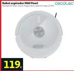 Alcampo Cecotec - robot aspirador m60 pearl oferta
