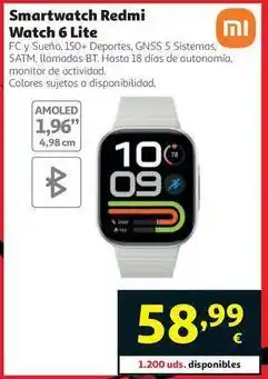 Alcampo Xiaomi - smartwatch redmi watch 6 lite oferta