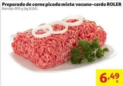 Alcampo Roler - preparado de carne picada mixta vacuno-cerdo oferta