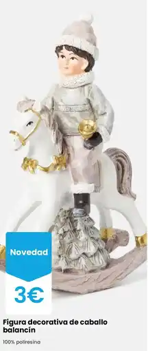 Pepco Figura decorativa de caballo balancín oferta