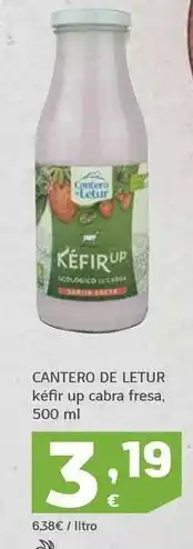 HiperDino El cantero de letur - kefir up cabra fresa oferta