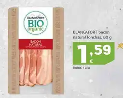 HiperDino Blancafort - bacon natural lonchas oferta