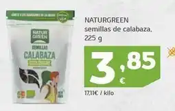 HiperDino Naturgreen - semillas de calabaza oferta