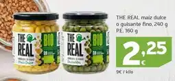 HiperDino The real - maíz dulce o guisante fino oferta