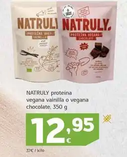 HiperDino Natruly - proteína vegana vainilla o vegana chocolate oferta