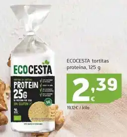 HiperDino Ecocesta - tortitas proteina oferta