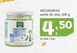 HiperDino Naturgreen - aceite de coco oferta