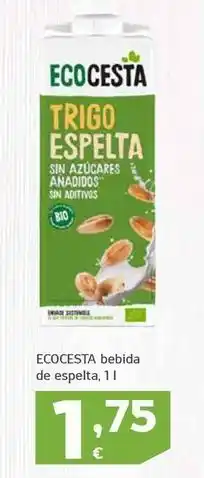 HiperDino Ecocesta - bebida de espelta oferta