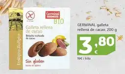 HiperDino Germinal - galleta rellena de cacao oferta