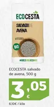 HiperDino Ecocesta - salvado de avena oferta