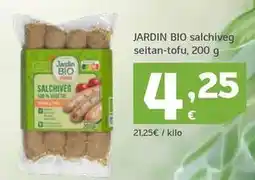 HiperDino Jardin bio - salchiveg seitan-tofu oferta