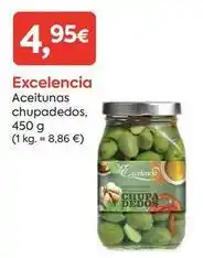 Suma Supermercados Excelencia - aceitunas chupadedos oferta
