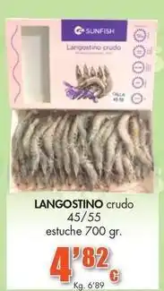 Congelados Copos Crudo estuche oferta