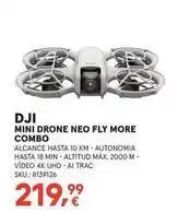 Worten Dji - mini drone neo fly more combo oferta