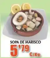 Congelados Copos Sopa de marisco oferta