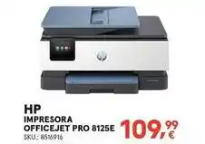Worten Hp - impresora officejet pro 8125e oferta