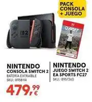 Worten Nintendo - consola switch 2 ea sports fc27 oferta