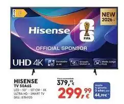 Worten Hisense - tv 50a6s oferta